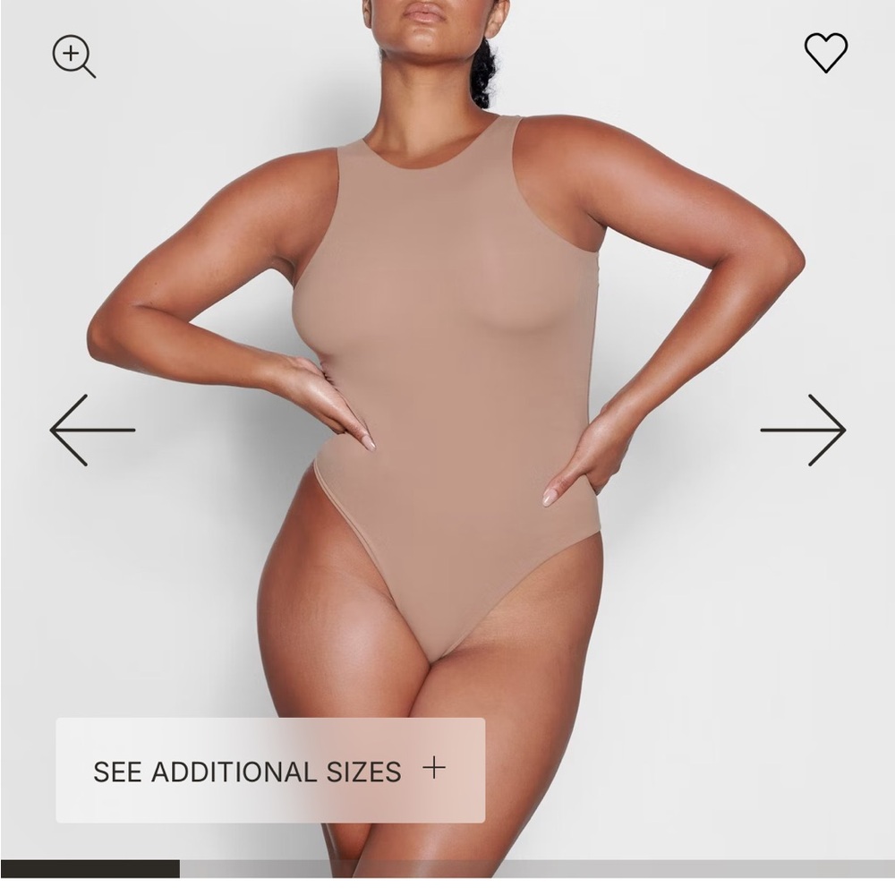 SKIMS High Neck Bodysuit NWT
